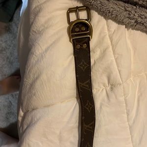 Louis Vuitton dog collar